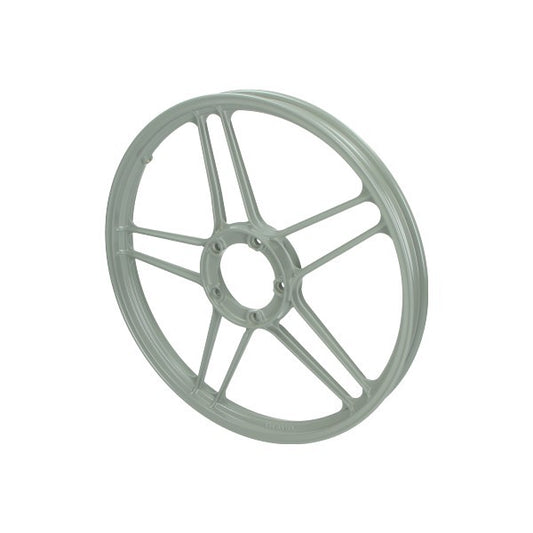 Voorwiel/achterwiel Fast-arrow Ster Aluminium 10 Spaaks 17 Inch Grijs X30, X50, Puch Maxi