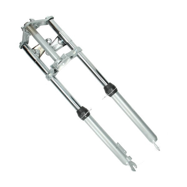 Voorvork EBR Lang Breed Compleet Zilver Puch Maxi