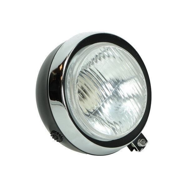 Koplamp Rond Zwart Puch Maxi, Puch