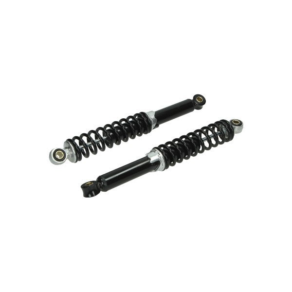 Schokbrekerset DMP 340mm Zwart Camino, Citta, Puch Maxi, Tomos