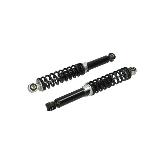 Schokbrekerset DMP 340mm Zwart Camino, Citta, Puch Maxi, Tomos