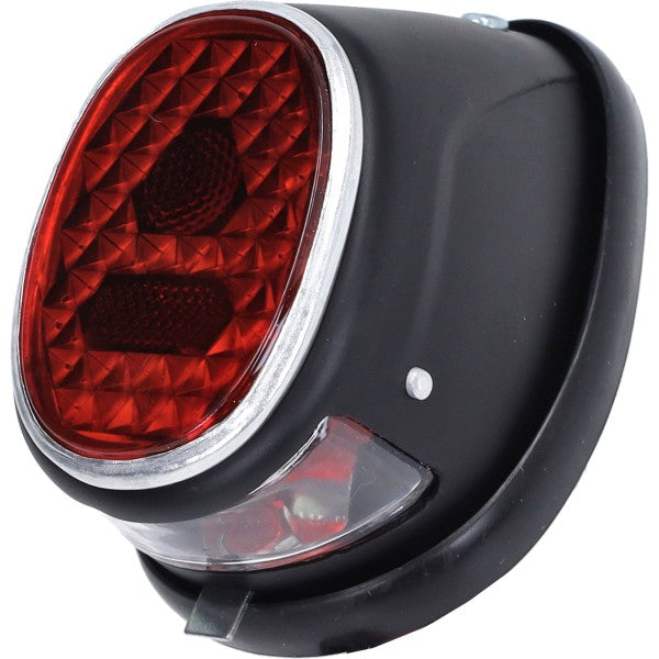 Achterlicht Oldtimer Compleet +rubber Zwart Tomos 4l, Tomos 4TL, Puch Maxi, MS50, MV50