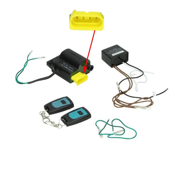 Toerenbegrenzer Euro-b + Afstandsbediening Cdi/bobine 45KM Sco Piaggio 4T-2V