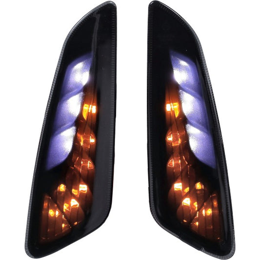 Knipperlichtset DMP LED E-keur SP met Dagrijverlichting voor Donker Smoke Primavera, Sprint