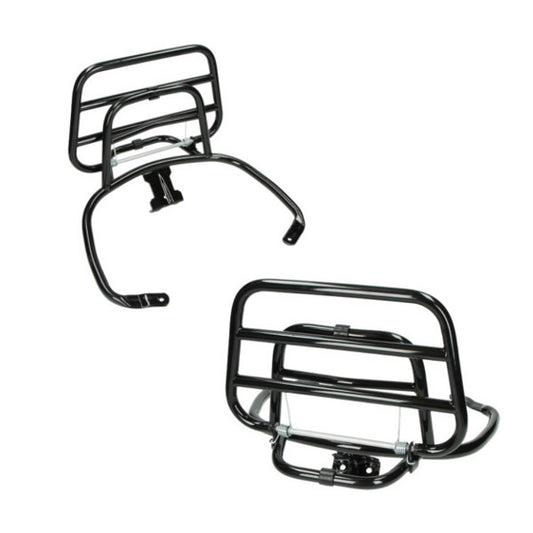 Achterdrager Opklapbaar Originele Kwaliteit Zwart Glans Vespa, Primavera, Sprint