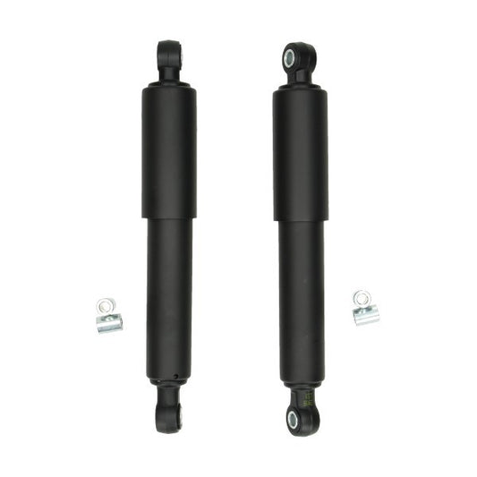 Schokbrekerset DMP Custom 300mm Zwart Mat Camino, Citta, Tomos, Puch Maxi