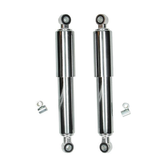 Schokbrekerset DMP Custom 280mm Chroom Camino, Citta, Puch Maxi, Tomos