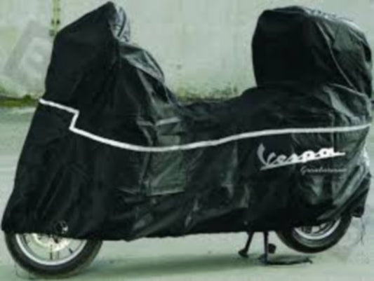 Beschermhoes Piaggio Origineel + Windscherm/koffer Groot Zwart Gts 300 (EURO4), Gts Alle Mod., Gtv 605291M001