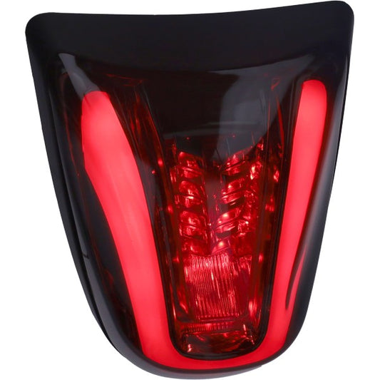 Achterlicht DMP LED Tube E-keur Rand Mat Zwart/smoke Glas >2018 Primavera, Sprint