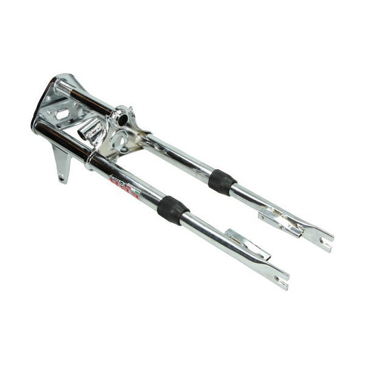 Voorvork EBR Origineel Model Compleet + Stuurslot Aansluiting Chroom Maxi N, Puch