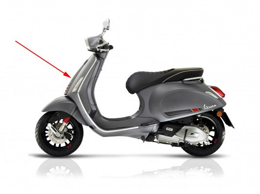 Voorscherm Piaggio Origineel Midden Grijs Titanio 707/C Sprint Sport 1B000203000HQ