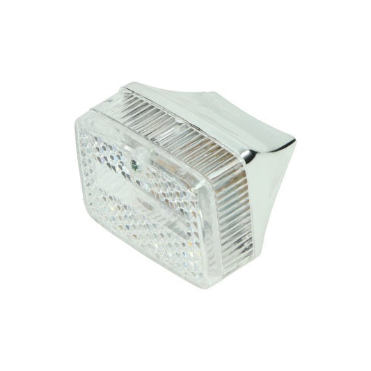 Achterlicht DMP Klein Model Ulo Chroom/wit Camino, Puch Maxi