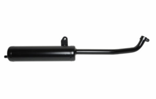 Uitlaat Tecno Origineel Model Citypower (Made In EU) 23.5mm Zwart Citta