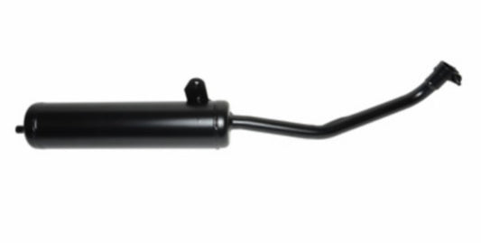 Uitlaat Tecno Origineel Model 45KM (Made In EU) 22mm Zwart Ciao Mix