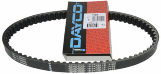 V-snaar Dayco/pirelli 732X18.5 12inch ET2-ET4, Lx 2T, Lx 4T, Lxv, Vespa S, Zip 4T, ZIP2000 7194
