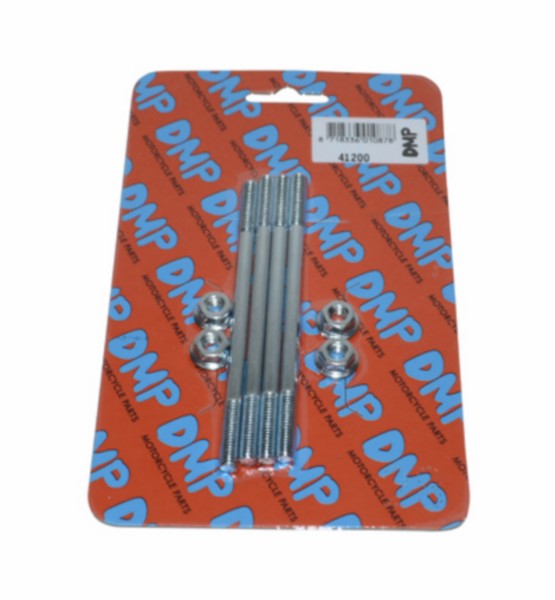 Cilinder Tapeind DMP + Moer M6X107MM 4PCS Mojito, Puch, Sco Piaggio 2T