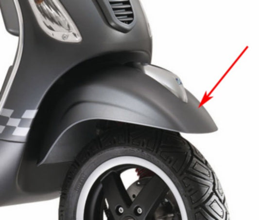 Voorspatbord Piaggio Origineel Grijs Titanio 742/B Vespa S 66653060EZ