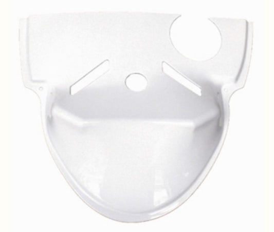 Binnenspatbord DMP Underseat SPORT-1 Achter Wit Glans ZIP2000, ZIP2000SP