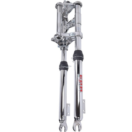 Voorvork EBR Kort Breed Compleet Chroom Puch Maxi