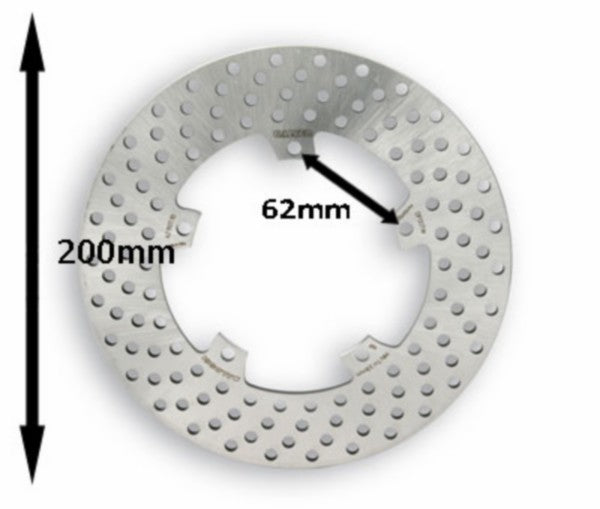 Remschijf Malossi Mhr 5-GAATS Power voor 200mm Lx, Primavera, Sprint, Vespa S, ZIP2000SP 629078