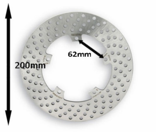 Remschijf Malossi Mhr 5-GAATS Power voor 200mm Lx, Primavera, Sprint, Vespa S, ZIP2000SP 629078