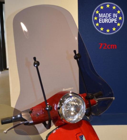 Windscherm Regia met Bevestigingsset Hoog (Made In EU) Mod. Orig 72cm Smoke Primavera