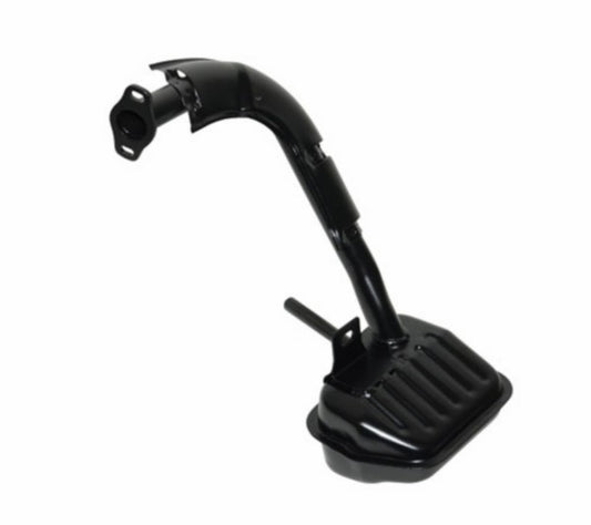 Uitlaat Versnelling (Made In EU) Zwart Vespa 50