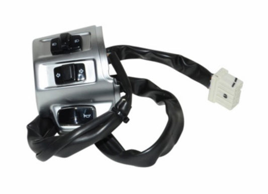 Stuurschakelaar Piaggio Origineel Links Zilver Mat Primavera, Sprint 1D000631