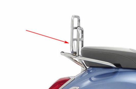 Achterdrager Opklapbaar Originele Kwaliteit Chroom Vespa, Primavera, Sprint