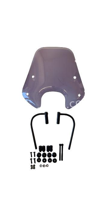 Windscherm Laag Smoke Piaggio Zip