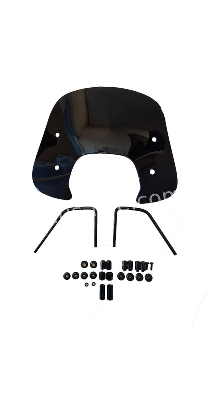 Windscherm Laag Zwart Glans Vespa Sprint