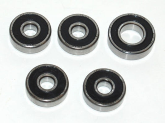 Wiellagerset Bac Sterwiel Voor+achter 5PCS Kreidler