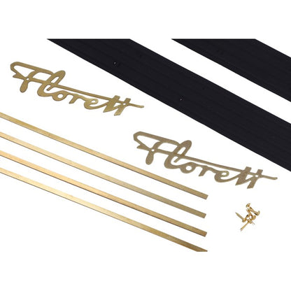 Rubber Set Benzinetank + Emblemen – Kreidler 1973-1974