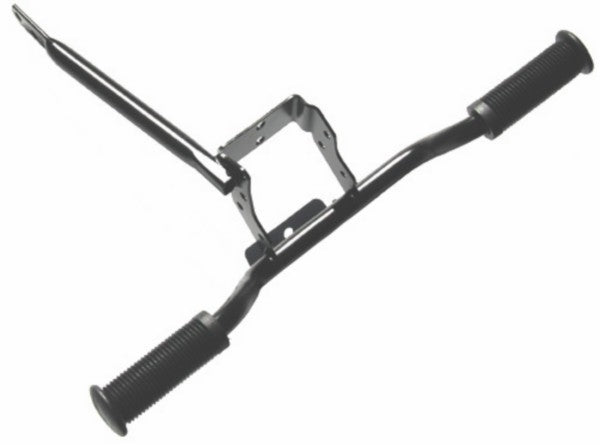 Voetsteunbeugel + Rubbers (Made In EU) Zwart Kreidler