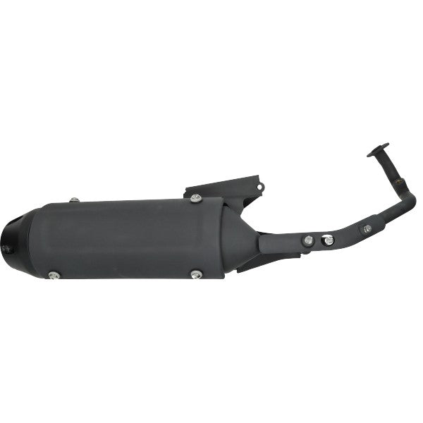 Uitlaat Kymco Agility 16+ Euro 4 zwart 1830A-ALK1-E9500