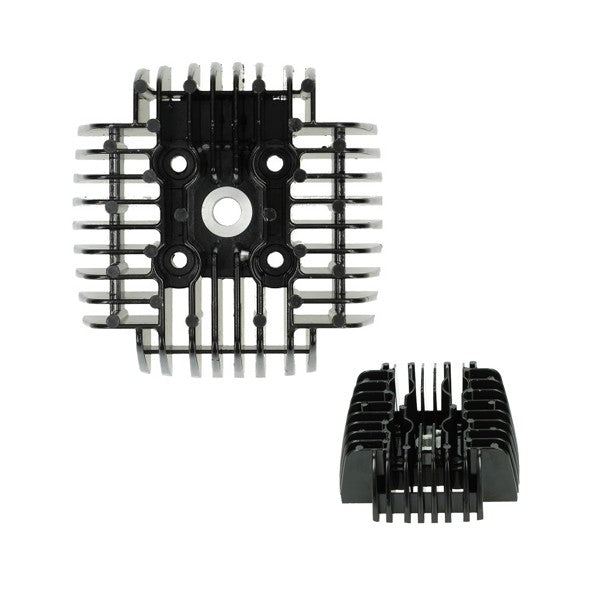 Cilinderkop DMP 70cc 44mm Zwart Tomos A35