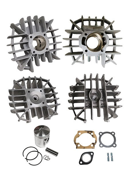Cilinder met Kop Airsal Aluminium Nikasil 44mm Funtastic, Pack'r, Youngst'r