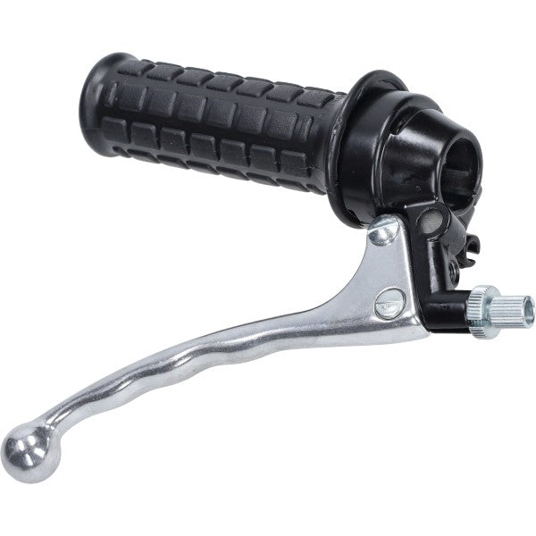 Gas / Remhendel (Made In EU) Greep Aluminium Rechts Zwart Tomos A35, Camino