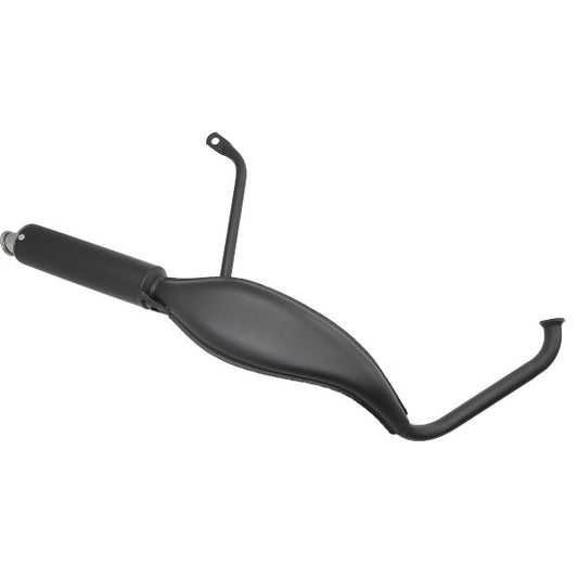 Uitlaat Tecno Hoog Fish 28mm Zwart Tomos, A3, A35