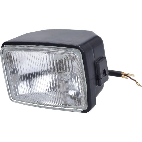 Koplamp DMP Vierkant Model Origineel 150mm Zwart A3, Sachs Prima, Tomos A35, Camino