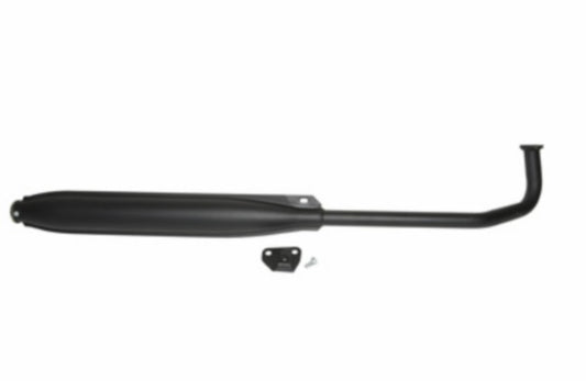 Uitlaat Origineel Model Speedy EURO-2 (Made In EU) 26mm Zwart Tomos A35, Flexer