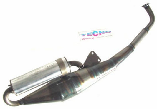 Uitlaat Tecno Rev. Estoril EURO2 (Made In EU) Blank/alu Tomos A35