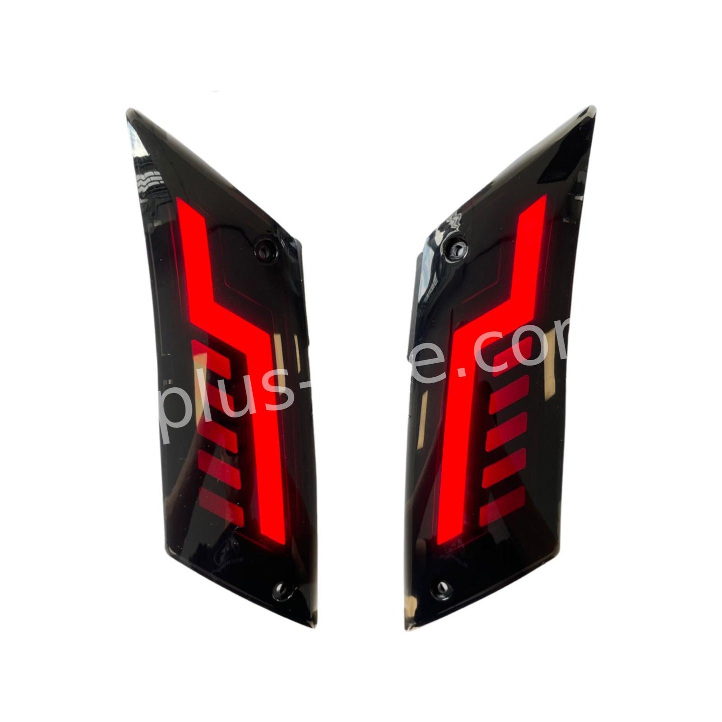 Knipperlichtset Alpha Tube Dagrij Achter Smoke E-Keur – Piaggio Zip Links + Rechts