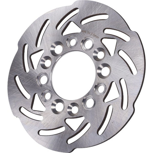Remschijf DMP Wave Universeel voor 180mm Rvs Agm VX50, BTC Riva, Turbho RL-50, Dink, Elystar, Speedfight, Top Boy