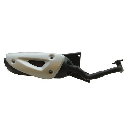 Uitlaat Tecno Standaard Model Straight 25KM (Made In EU) Zwart Ludix, Speedfight 3, Viva VA2008