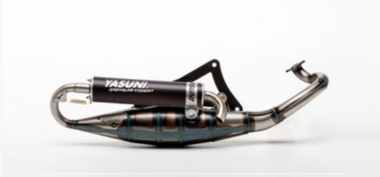Uitlaat Yasuni Yasuni-R Zwart Jet Force Ctech, Kisbee 2T, Ludix Lc, Speedfight 3 Lc, Speedfight 4, Viva VA2008 TUB225B