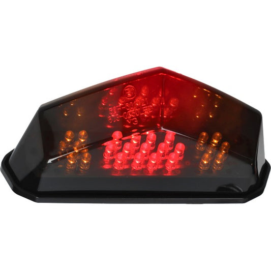 Achterlicht DMP LED + Knipperlichten Smoke Senda Drd Pro