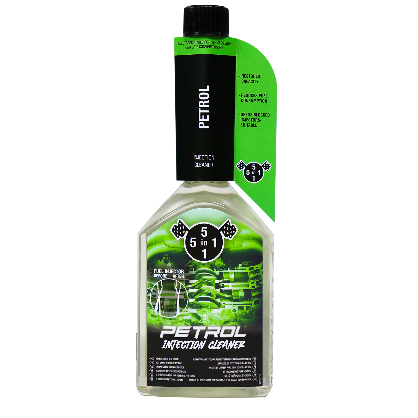 5-in-1 Injectie Reiniger Benzine – 310ml