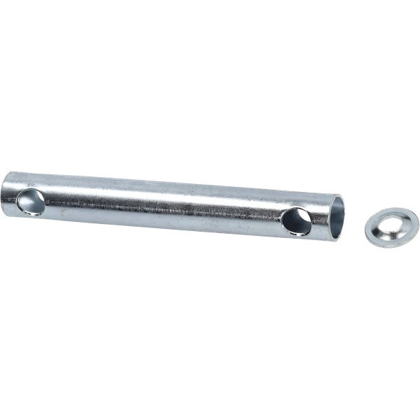 Uitlaat Demper Pijpje + Ring Puch Maxi