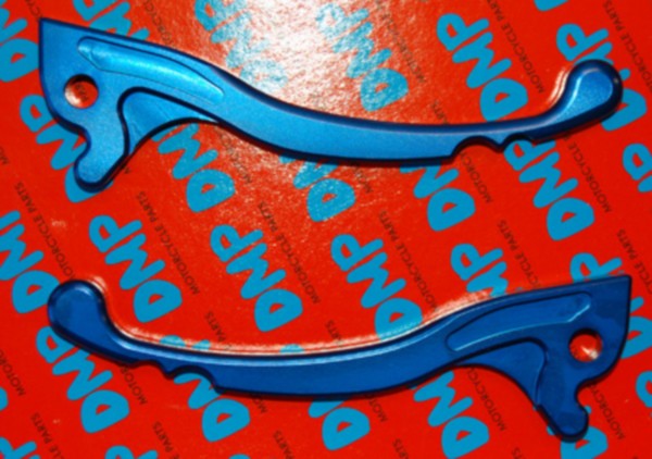 Remgreepset DMP Cnc Blauw Alu Gilera Runner, Runner=op=op